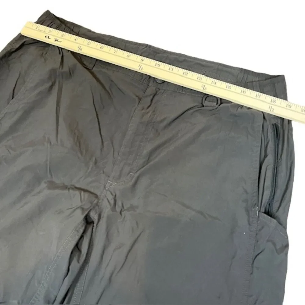 The North Face Convertible Hiking Pants Zip Off Legs Outdoor Utility Charcoal XL